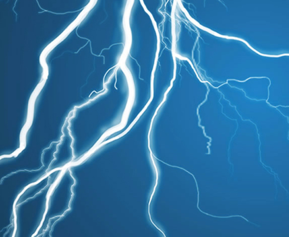 Blitz bei Elektrotechnik Witte in Selke-Aue