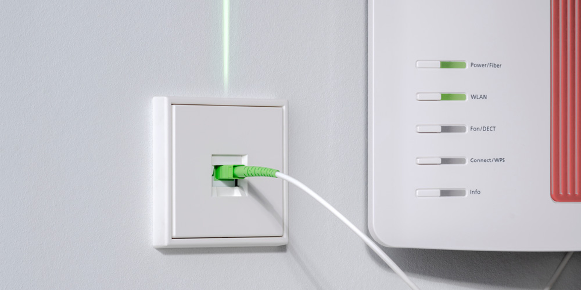 Die neuen Glasfaser-Anschlussdosen bei Elektrotechnik Witte in Selke-Aue
