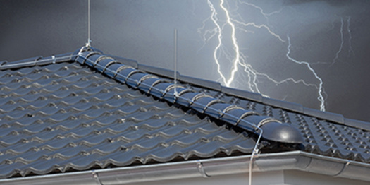 Äußerer Blitzschutz bei Elektrotechnik Witte in Selke-Aue