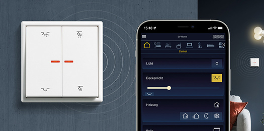 KNX RF Taster bei Elektrotechnik Witte in Selke-Aue